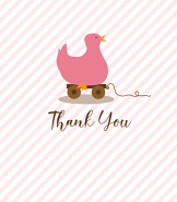 Pink Duck Thank You